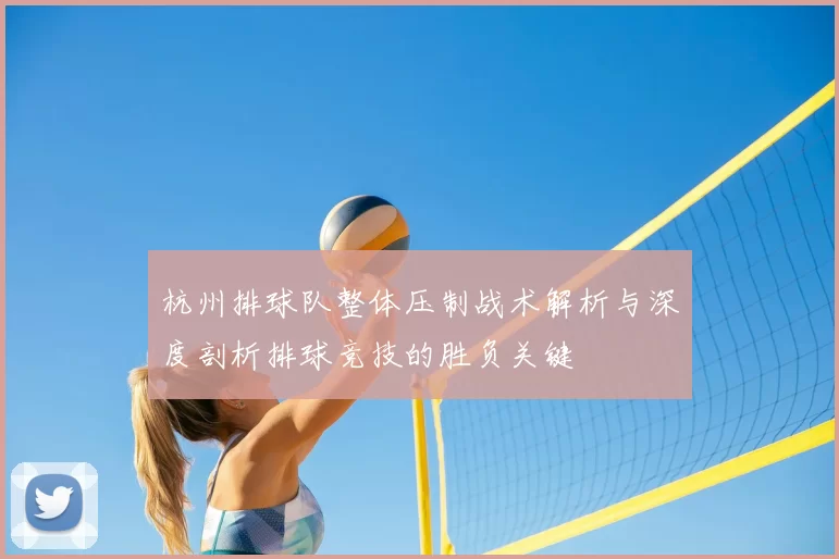 杭州排球队整体压制战术解析与深度剖析排球竞技的胜负关键